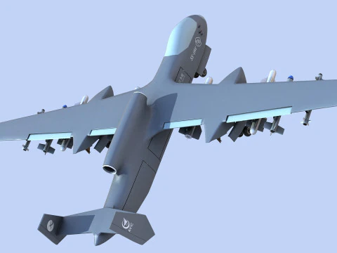 JiuTian SS-UAV 3D Model