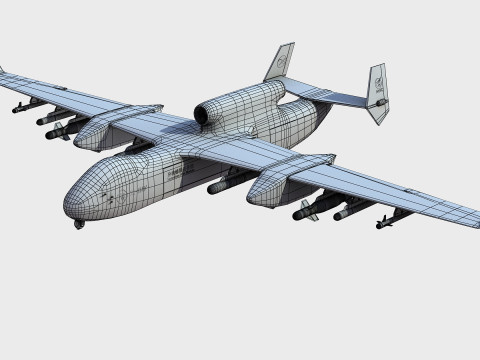 JiuTian SS-UAV 3D Model