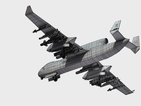 JiuTian SS-UAV 3D Model