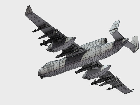 JiuTian SS-UAV 3D Model