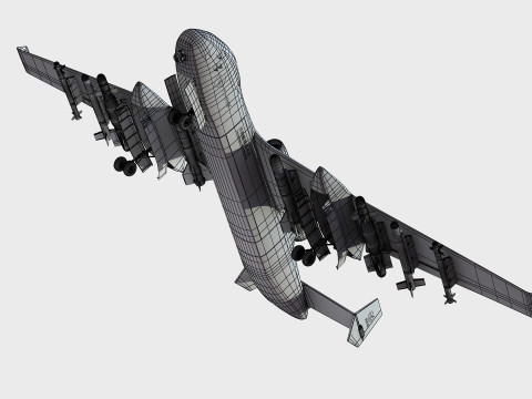 JiuTian SS-UAV 3D Model