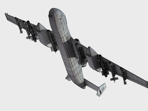 JiuTian SS-UAV 3D Model