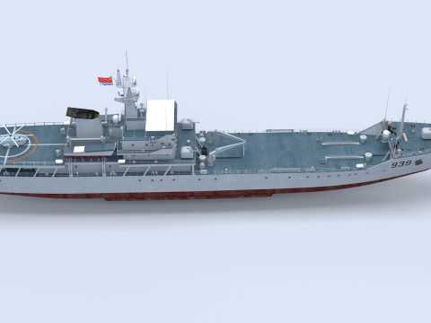 Type-072III Landing Ship 3Dモデル