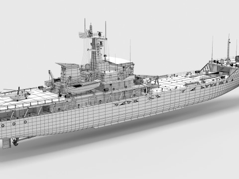 Type-072III Landing Ship 3Dモデル