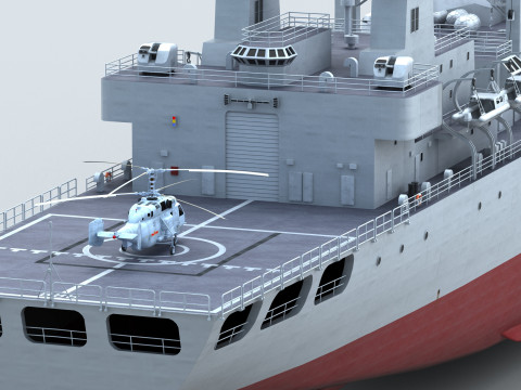 Chinese Navy Type 903 Auxiliary Ship Modello 3D