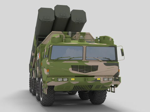 Chinese CJ-10 Cruise Missile Model 3D