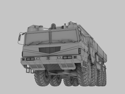 Chinese CJ-10 Cruise Missile Model 3D