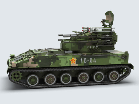 Chinas PGZ-04 3D Model