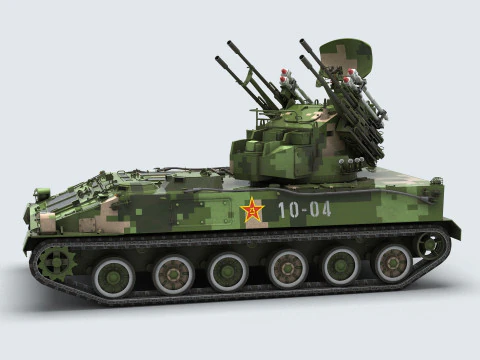 Chinas PGZ-04 3D Model