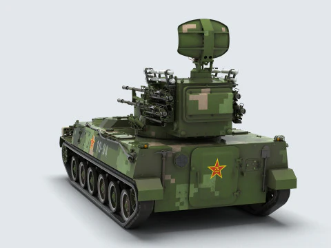 Chinas PGZ-04 3D Model