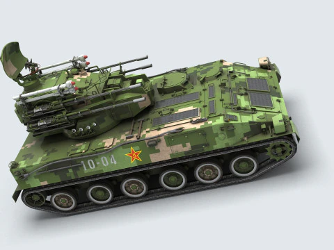 Chinas PGZ-04 3D Model