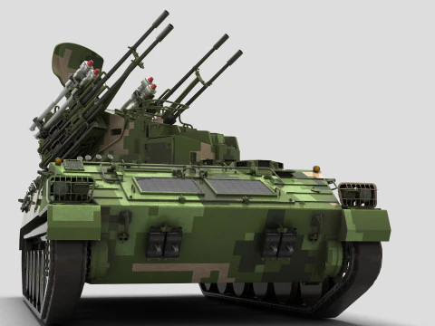 Chinas PGZ-04 3D Model