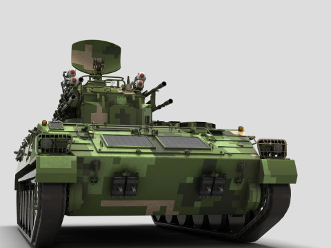 Chinas PGZ-04 3D Модель