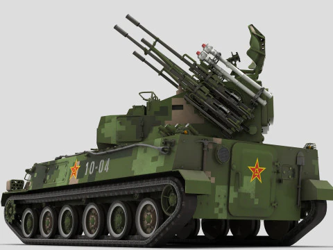 Chinas PGZ-04 3D Model