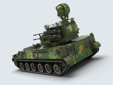 Chinas PGZ-04 3D Модель