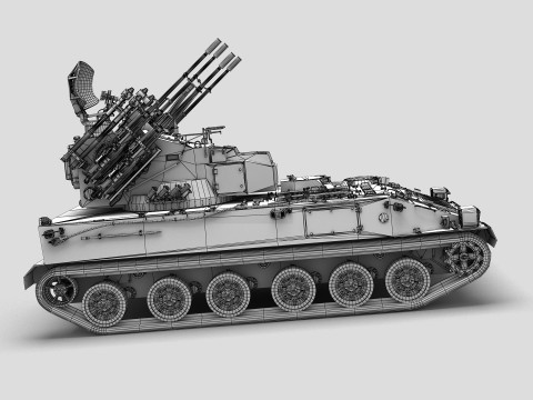 Chinas PGZ-04 3D Модель