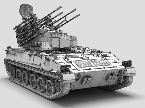 Chinas PGZ-04 3D Model