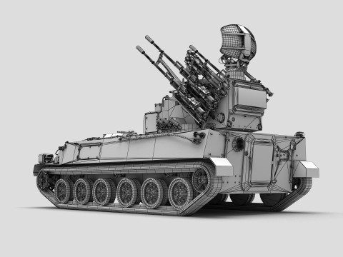 Chinas PGZ-04 3D Модель
