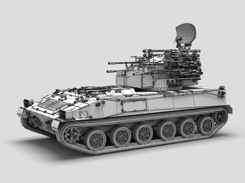 Chinas PGZ-04 3D Модель