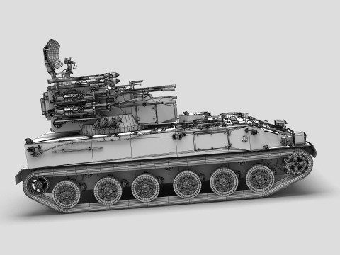 Chinas PGZ-04 3D Модель