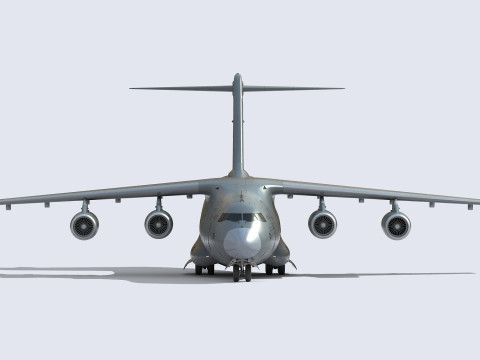 Xian Y20 Large Military Transport Aircraft 3D 模型