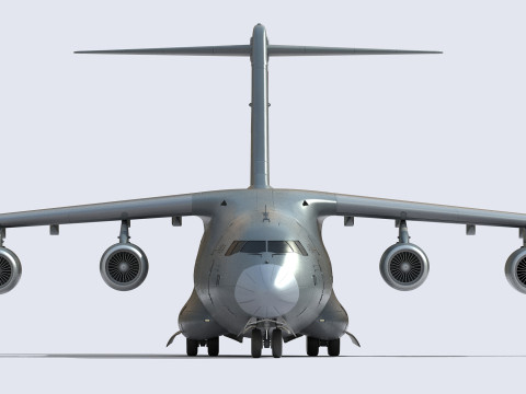 Xian Y20 Large Military Transport Aircraft 3D 模型