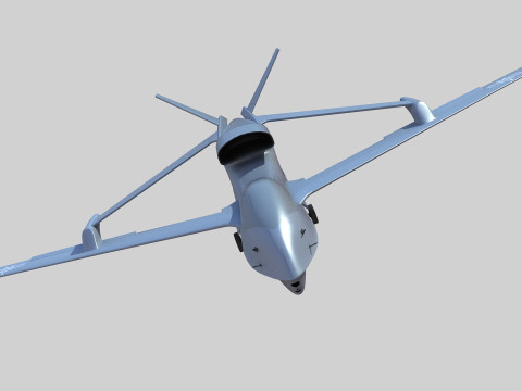 Chengdu Xianglong WZ7 UAV 3D मॉडल