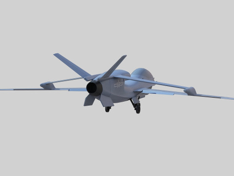 Chengdu Xianglong WZ7 UAV 3D मॉडल