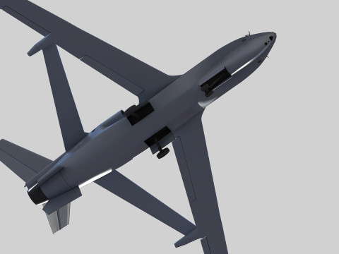 Chengdu Xianglong WZ7 UAV 3D मॉडल