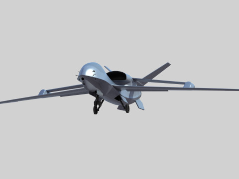 Chengdu Xianglong WZ7 UAV 3D मॉडल