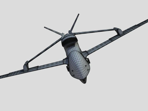 Chengdu Xianglong WZ7 UAV 3D Model