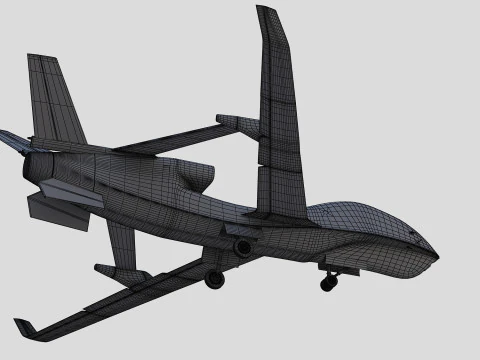 Chengdu Xianglong WZ7 UAV 3D Model