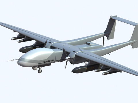 Tengden TB-001 Modello 3D