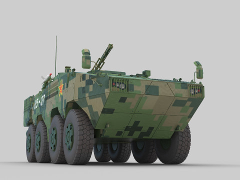 PLA ZBL-09 Snow Leopard IFV 3D 模型