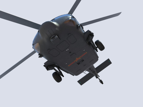 ハルビン Z-20 3Dモデル