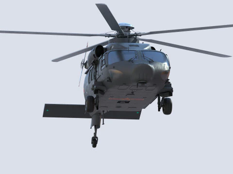 哈尔滨Z-20 3D 模型