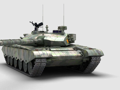 Chinese Type 99 Tank 3D Model