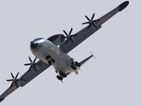AWACS KJ-500 chino Modelo 3D