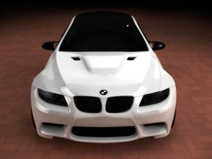 bmw e92 m3 frozen edition 3D Модель