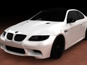 bmw e92 m3 frozen edition 3D Model