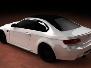 bmw e92 m3 frozen edition 3D Model