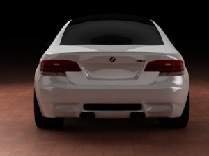 bmw e92 m3 frozen edition 3D 모델