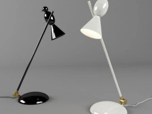 kolekcja lamp alouette w kształcie ptaka Model 3D