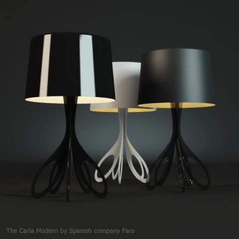the carla modern by spanish company faro 3D Model .c4d .max .obj .3ds .fbx .stl .blend 