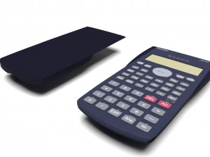 calculator casio fx-82ms 3D Model