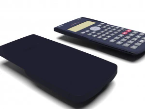 calculator casio fx-82ms 3D Model