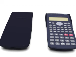 calculator casio fx-82ms 3D Model