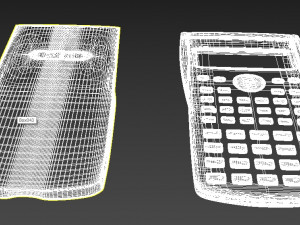 calculator casio fx-82ms Modelo 3D