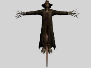 Vogelscheuche 3D Modell