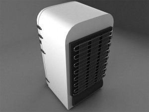 old refrigerator 3D Model
